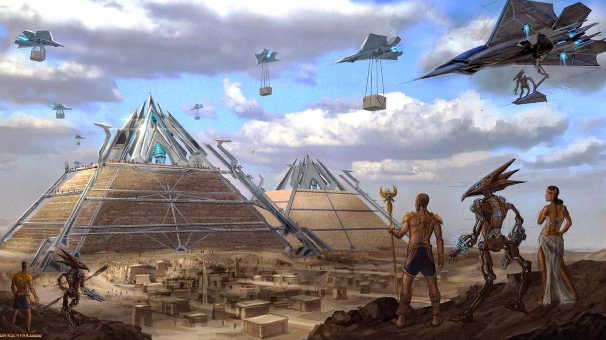 Antik Mısır Kabartmaları Üzerindeki UFO, Helikopter, Ampul Gibi Görünen Şekiller Aslında Ne?