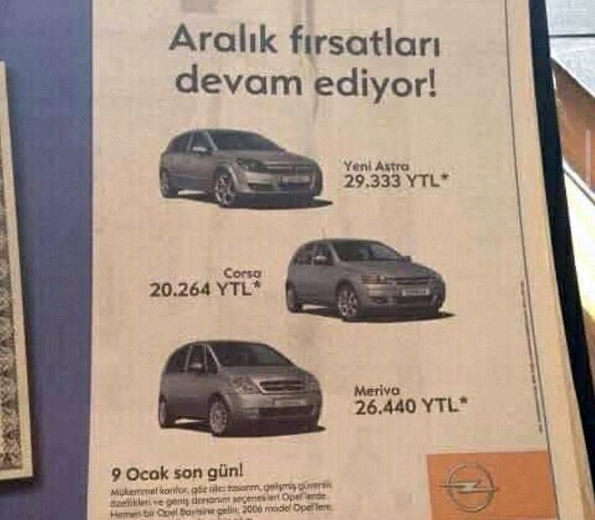 Eski Güzel Günlere Ait Bu Fiyat Listelerini Görünce Geçmişe Işınlanıp Hepsini Almak İsteyeceksiniz