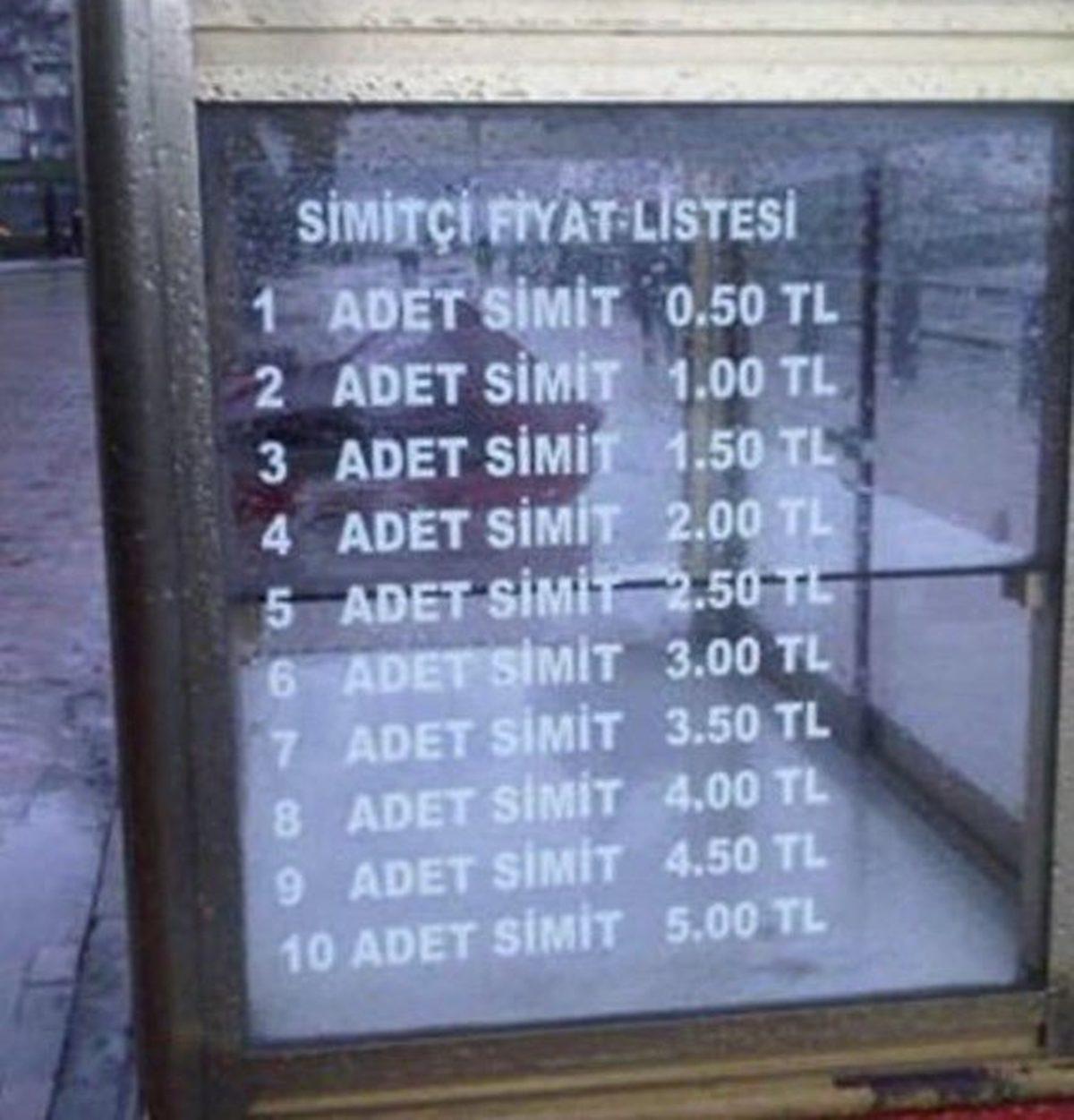 Eski Güzel Günlere Ait Bu Fiyat Listelerini Görünce Geçmişe Işınlanıp Hepsini Almak İsteyeceksiniz