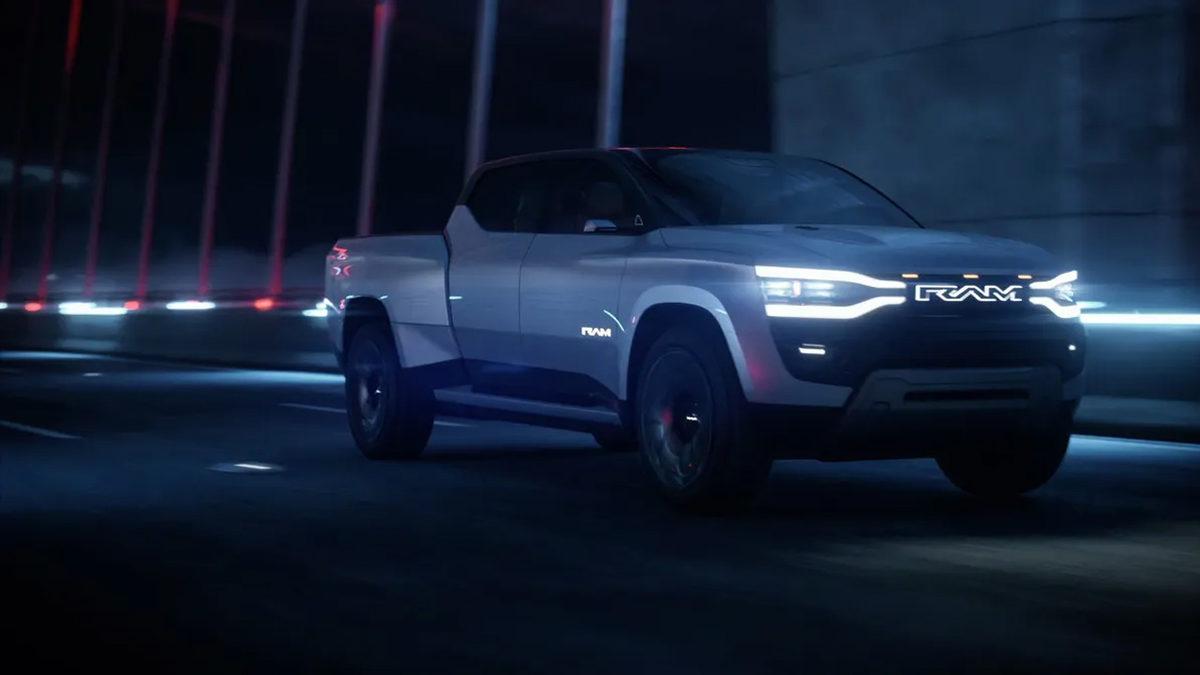 Tank Gibi Güçlü, Saray Kadar Konforlu Elektrikli Kamyonet RAM 1500 Revolution Tanıtıldı