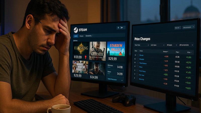 Steam Oyunlarına Gelen Zamları Kontrol Edebileceğiniz İnternet Sitesi