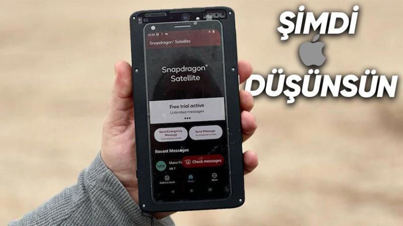 Qualcomm’dan Apple’ın “Acil Durum Uydu Bağlantısı” Özelliğine Rakip: Etrafınızda Baz İstasyonu Olsa Bile Çalışacak