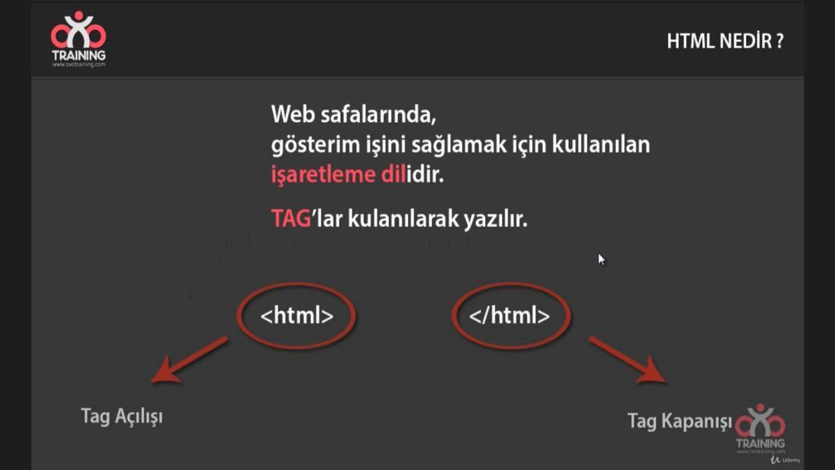 Aslında Bir Programlama Dili Olmayan HTML Nedir? Ücretsiz HTML Öğrenebileceğiniz Online Kurslar