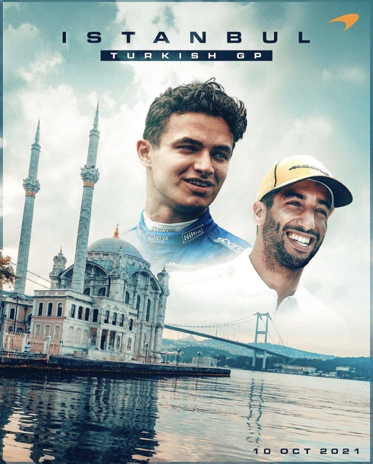Formula 1 Takımlarının İstanbul Yarışı İçin Özel Hazırladıkları Muhteşem Afişler