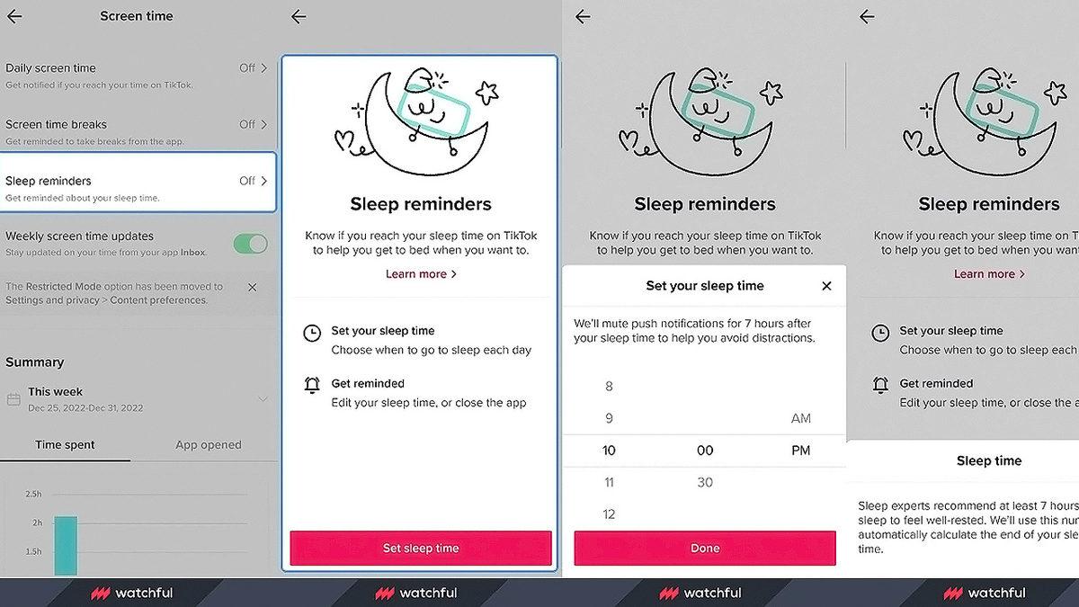 TikTok, Uyku Saatiniz Geldiğinde Sizi ’Dürtecek’ Yeni Özelliğinin Testlerine Başladı
