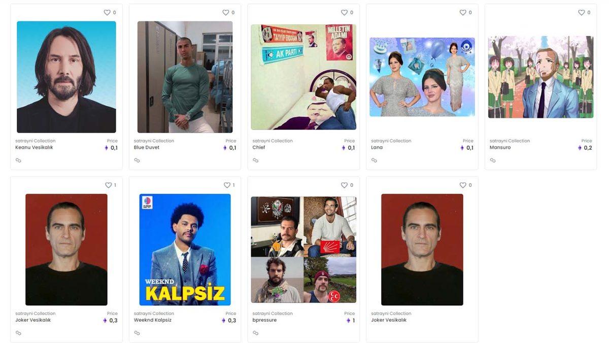 Fotomontaj Fenomeni Satrayni NFT İşine Girdi: İşte Satışa Sunulan İlk Gülme Garantili NFT’ler