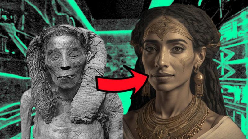 Binlerce Yıllık Mumyalar, Yapay Zeka ile Canlandırıldı