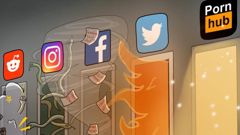 Ekmek Bulamayınca Pasta Yemişler: Facebook Çökünce, Pornhub Kullanıcı Sayısı Patladı