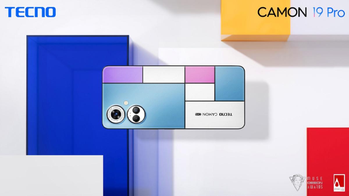 Güneş Işığında Renk Değiştiren Telefon TECNO CAMON 19 Pro Mondrian’a 2 Büyük Ödül