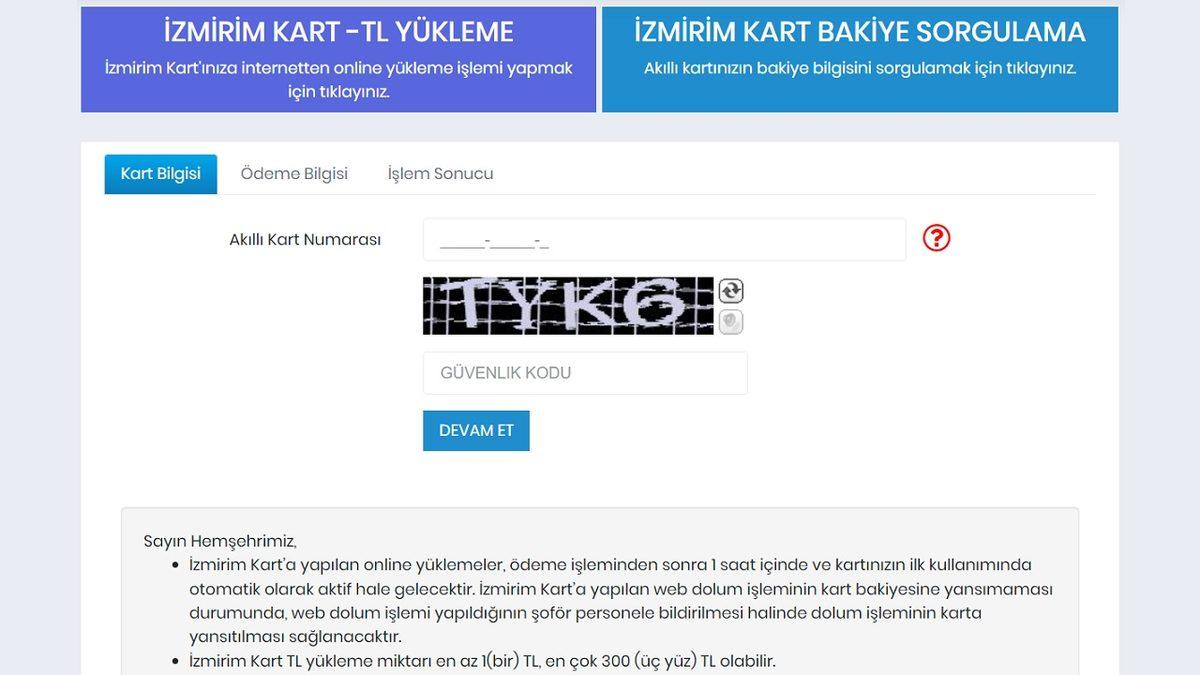İzmirim Kart ESHOT Bakiye Sorgulama, Yükleme Nasıl Yapılır?