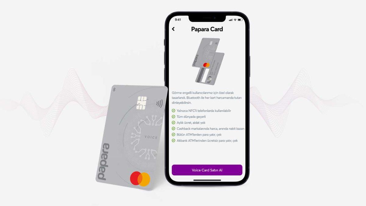 Papara, Görme Engelliler İçin Dünyanın İlk ’Sesli’ Kartını Duyurdu: Karşınızda Voice Card