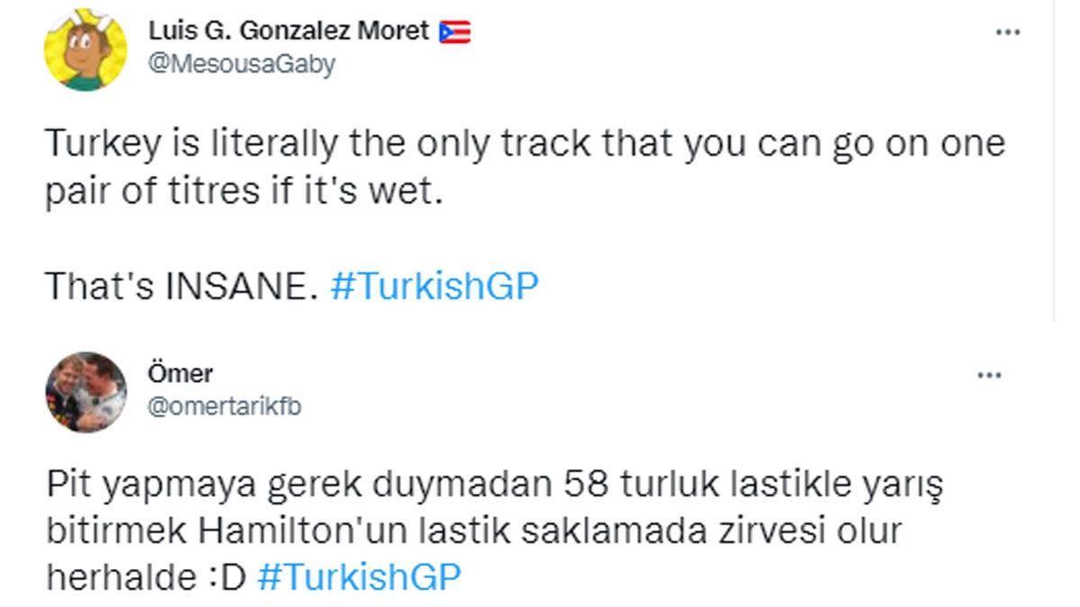 Pit Ekiplerinin Büyük Eleştiri Aldığı F1 Türkiye GP’sine Sosyal Medyadan Gelen Tepkiler