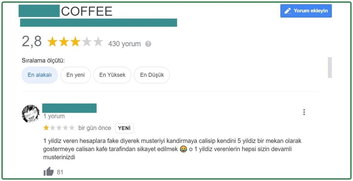 İnternette Olumsuz Yorum Yazıp Düşük Puan Verdiğiniz Bir İşletme Sizi Savcılığa Verebilir mi?