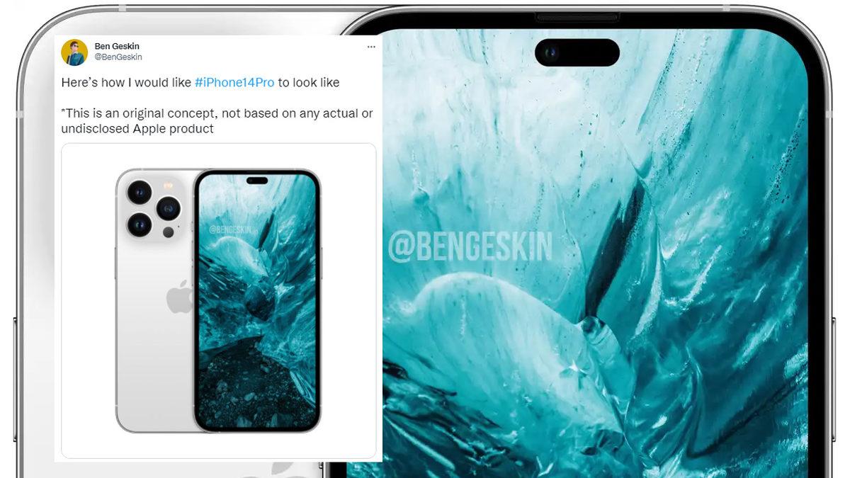 Herkesin Gönlü Olsun: Çentik Tartışmasında Orta Yolu Bulan iPhone 14 Pro Konsept Tasarımı