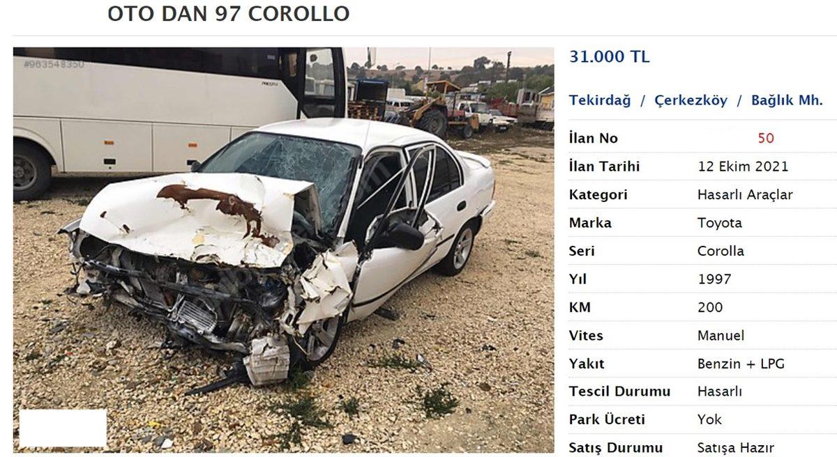 Bu Fiyatlara Sıfırını Almamız Gerekirdi: İşte On Binlerce Liraya Satılan Ahı Gitmiş Vahı Kalmış Arabalar