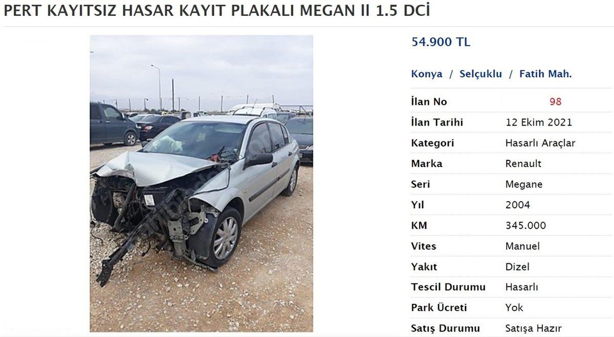 Bu Fiyatlara Sıfırını Almamız Gerekirdi: İşte On Binlerce Liraya Satılan Ahı Gitmiş Vahı Kalmış Arabalar