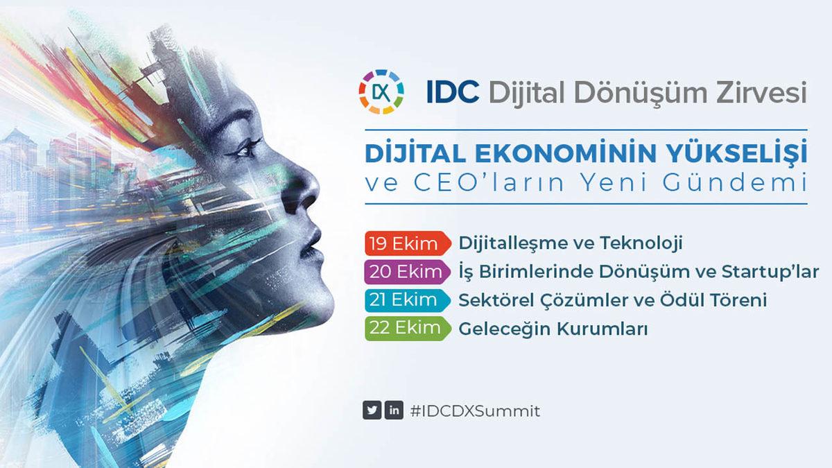 2. IDC Türkiye Dijital Dönüşüm Zirvesi, 19-22 Ekim Tarihlerinde Gerçekleştirilecek