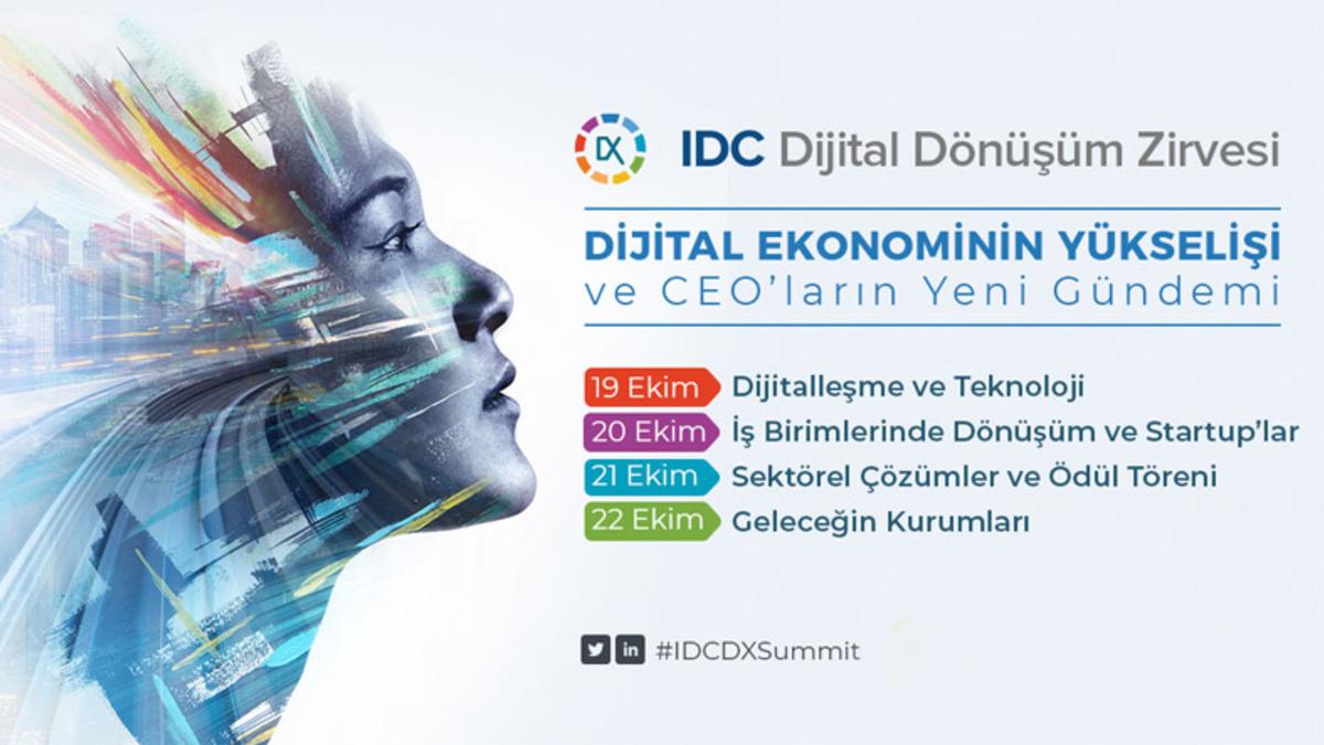 2. IDC Türkiye Dijital Dönüşüm Zirvesi, 19-22 Ekim Tarihlerinde Gerçekleştirilecek