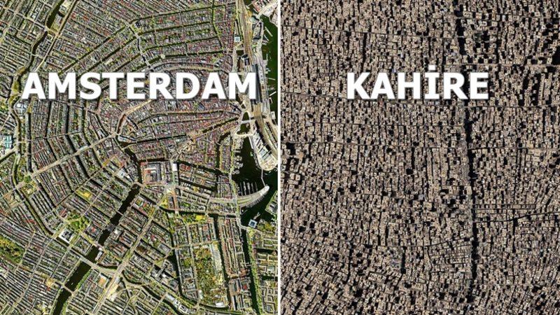 Siz Hangisinde Yaşamak İsterdiniz? Kaosun ve Kusursuz Düzenin Buluştuğu Kuş Bakışı 37 Şehir Manzarası