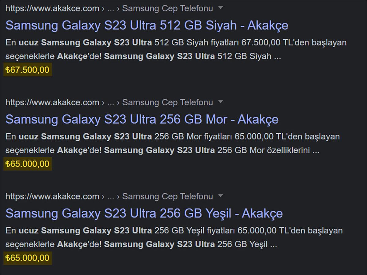 Samsung Galaxy S23 Türkiye Fiyatları Sızdırıldı İddiası Ortalığı Karıştırdı: Peki Görünce Kabuslarınıza Girecek Bu Fiyat Gerçek Olabilir mi?