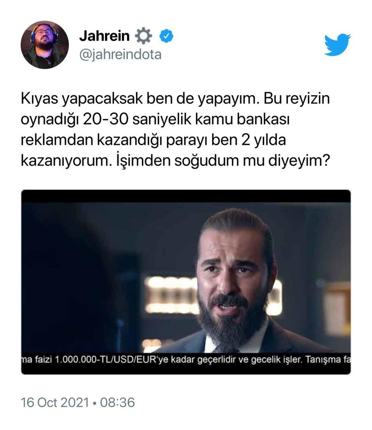 Jahrein’den Yayıncıların Kazandığı Parayı Eleştiren Gazeteciye Yanıt: Sen de Kazan, Ben Bırakayım