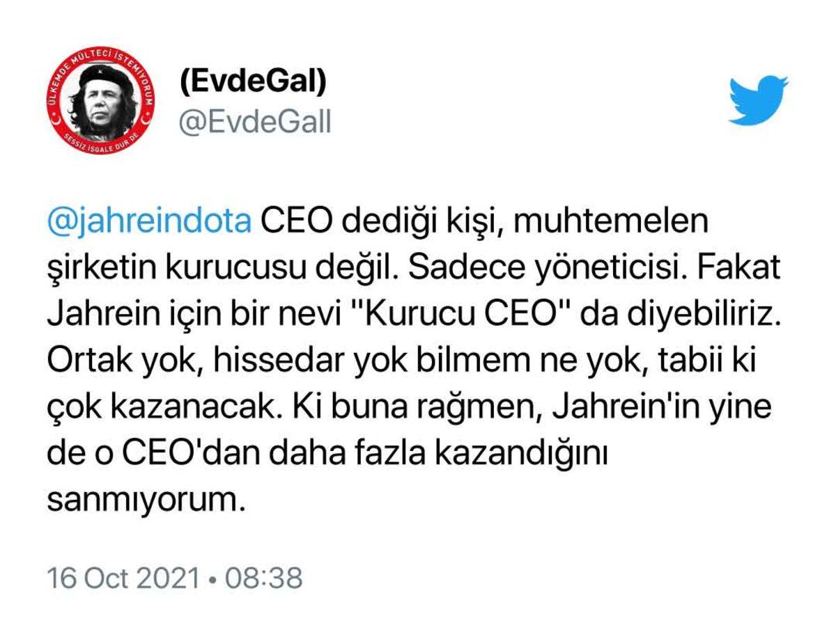 Jahrein’den Yayıncıların Kazandığı Parayı Eleştiren Gazeteciye Yanıt: Sen de Kazan, Ben Bırakayım