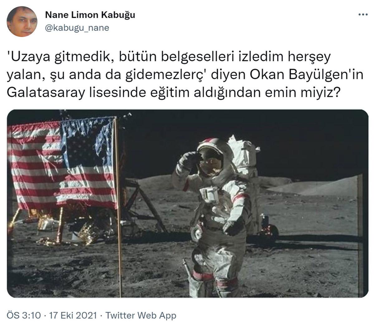 Okan Bayülgen, Uzay Çalışmaları Açıklamalarıyla ’Bütün Sırrı Bozdu’: Sosyal Medyadan Tepki Gecikmedi