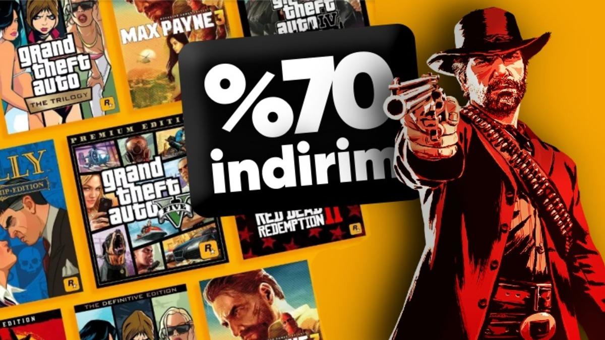 Rockstar Oyunları, Steam’de Yüzde 70’i Aşan İndirime Girdi (Hâlâ GTA 5 Almadıysanız Koşun)