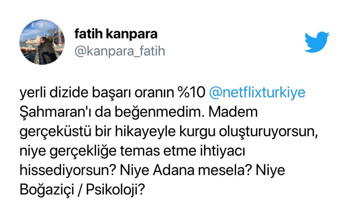 Netflix Dizisi Şahmaran’a Sosyal Medyadan Gelen Tepkiler: Adana’da Geçen Twilight mı Olur?