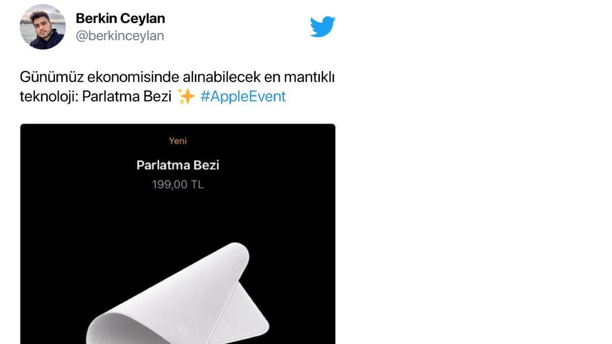 Apple’ın 200 TL’ye Satışa Sunduğu ’Parlatma Bezi’ne Sosyal Medyadan Gelen Tepkiler