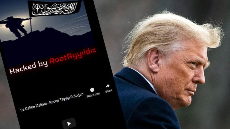 Türk Hackerlar, Trump’ın Web Sitesini Hackledi: Kuran ve Erdoğan’ın Görüntüleri Paylaşıldı