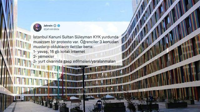 Öğrencilerin KYK Yurdu Protestosu Sosyal Medyada Gündem Oldu: Jahrein’in İsyanına İBB Başkanı’ndan Yanıt Geldi