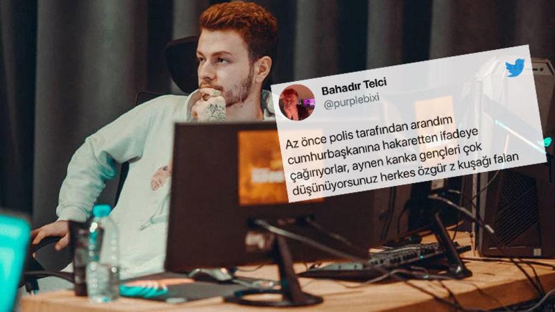 Türk Twitch Yayıncısı Purplebixi, ‘Cumhurbaşkanına Hakaretten’ İfadeye Çağırıldığını Açıkladı