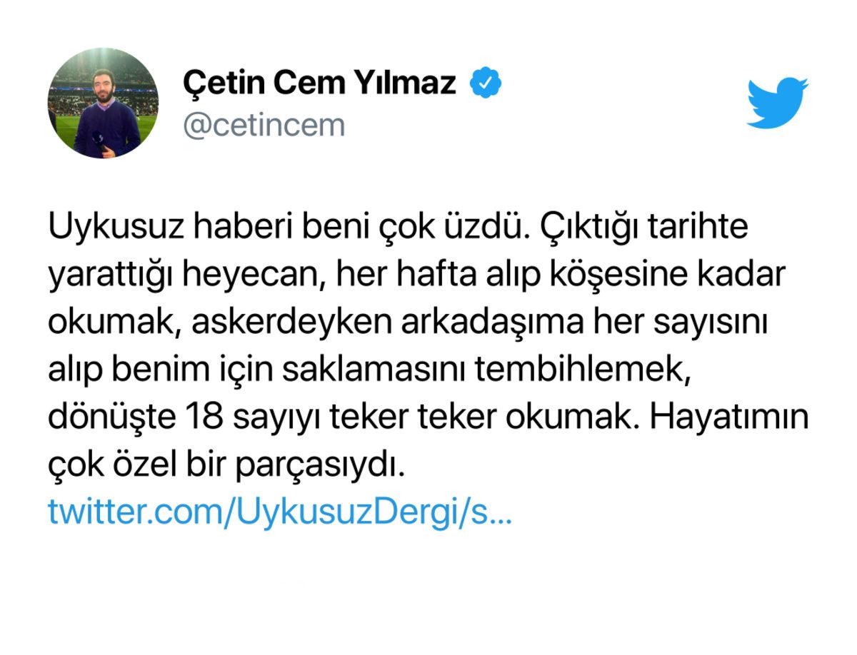 Türkiye’nin En Popüler Mizah Dergilerinden Uykusuz’un Kapanacağı Açıklandı, Sosyal Medya Yıkıldı