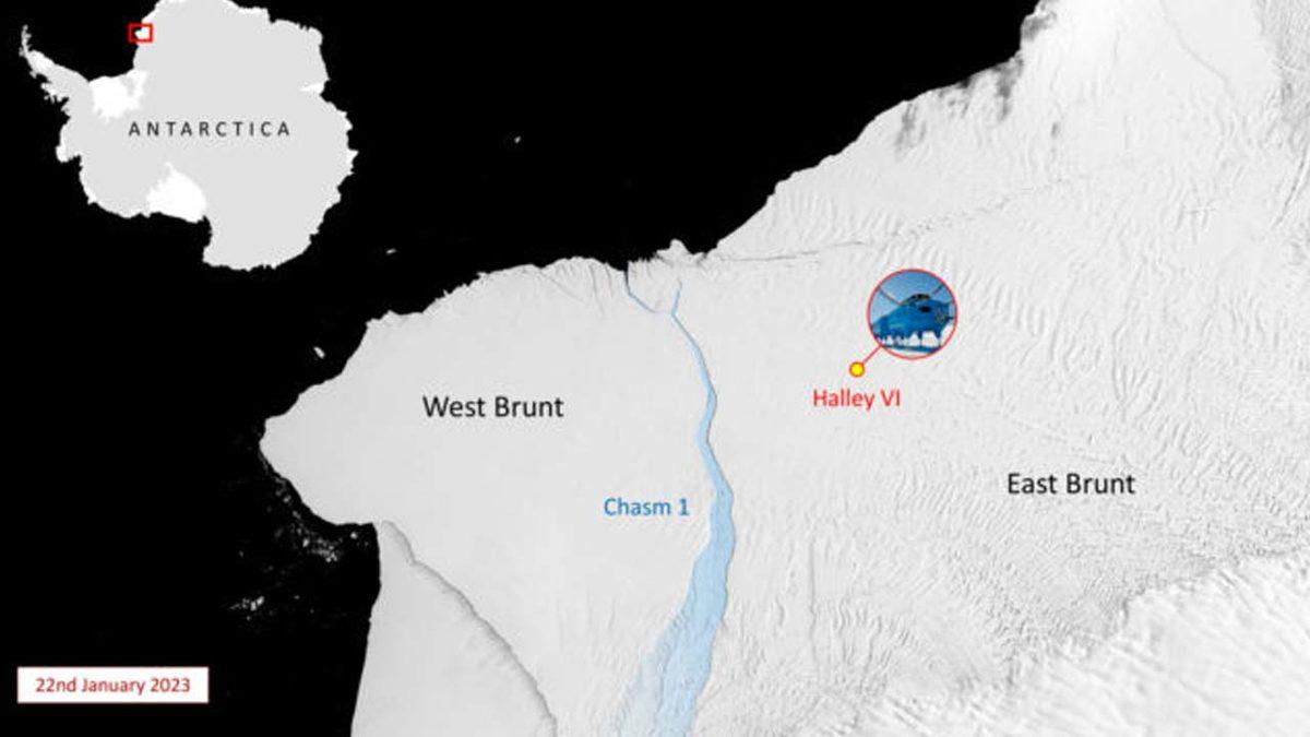 Dünya Eriyor: Antarktika’dan İki Yalova Büyüklüğünde Buz Parçası Koptu! [Video]