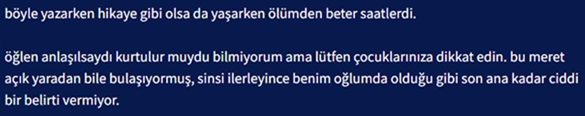 ’Strep A’ Bakterisi Yüzünden Çocuğunu Kaybeden Bir Annenin Anlattıkları ve Hastalıkla İlgili Bilmeniz Gerekenler