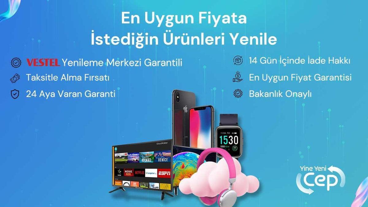 Yenilenmiş Elektronik Ürünleri Uygun Fiyata Alabileceğiniz Platform: Yine Yeni Cep!