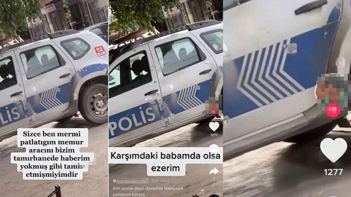 Bu da Ters Kelepçe Akımı: “Sizce Ben…” Akımına Katılmak İçin Polis Aracına Ateş Ettiğini Söyleyen Adam Gözaltına Alındı