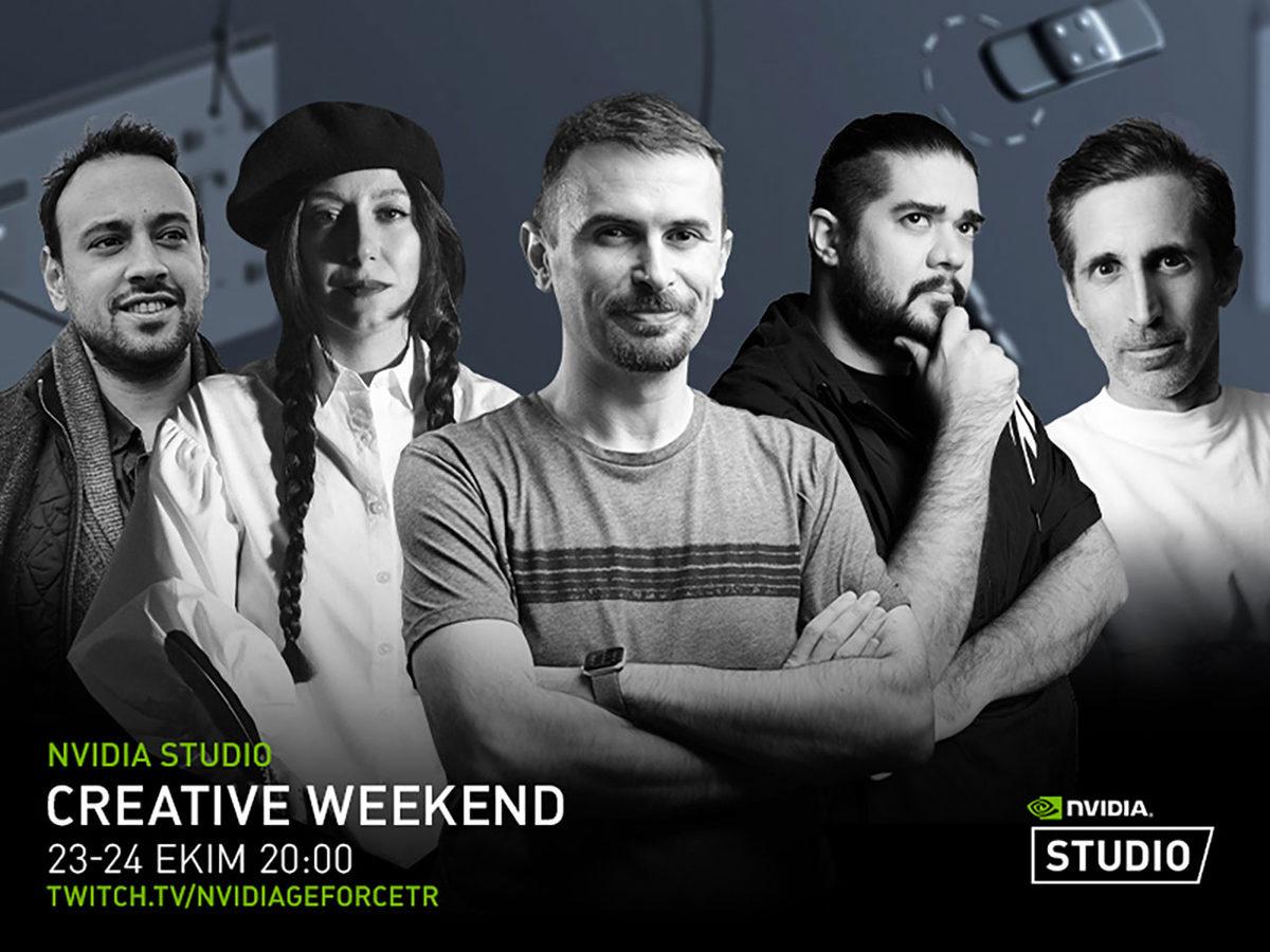 NVIDIA Studio Creative Weekend, Sevilen Türk İçerik Üreticileri ve Yaratıcı İsimlerle Bu Hafta Sonu Gerçekleştirilecek