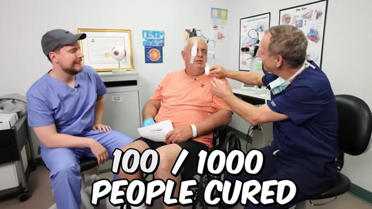 MrBeast, Yeni Videosunda Görme Sorunu Yaşayan 1.000 Kişiyi Tedavi Ettirdi
