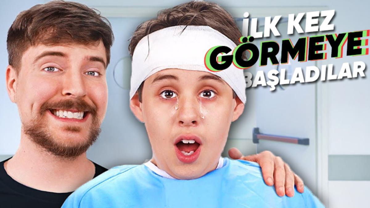 MrBeast, Yeni Videosunda Görme Sorunu Yaşayan 1.000 Kişiyi Tedavi Ettirdi