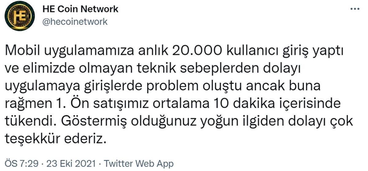 Yeni ’Kripto Para Birimi’ HE Coin’in Dolandırıcılık Olduğu İddiası Ortalığı Karıştırdı: İşte Tüm Gelişmeler