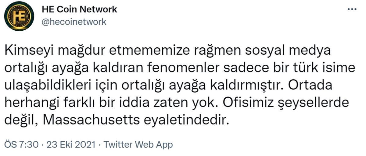 Yeni ’Kripto Para Birimi’ HE Coin’in Dolandırıcılık Olduğu İddiası Ortalığı Karıştırdı: İşte Tüm Gelişmeler