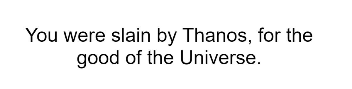 Parmak Şıklatarak Evrenin Yarısını Yok Eden Thanos’un Sizi de Öldürüp Öldürmediğini Öğrenebileceğiniz İnternet Sitesi
