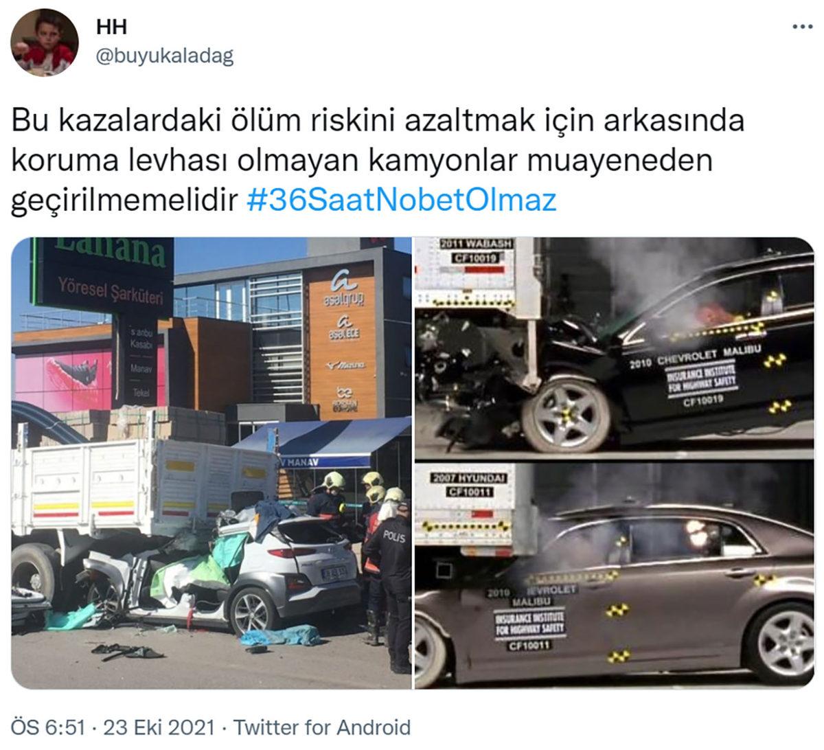 36 Saatlik Nöbetin Ardından Kazada Hayatını Kaybeden Doktorun Meslektaşları İsyan Etti: Yorgun Doktorlar Ölüyor