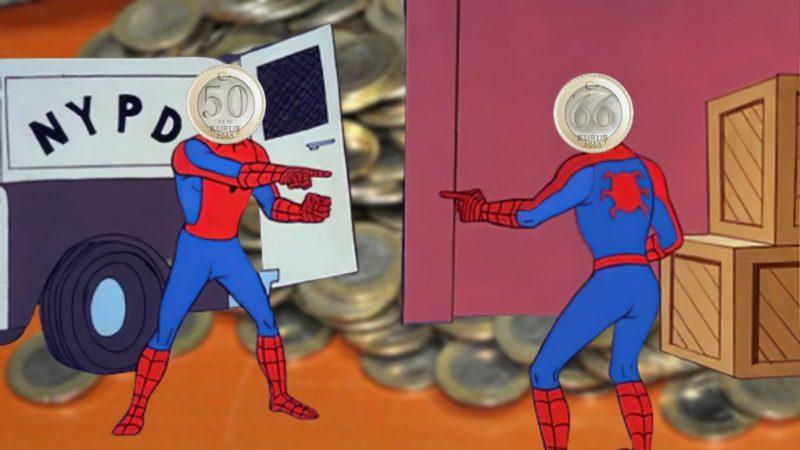 TL, TL Karşısında Değer Kaybetti: 50 Kuruşluk Madeni Paranın Maliyeti 66 Kuruşa Çıktı