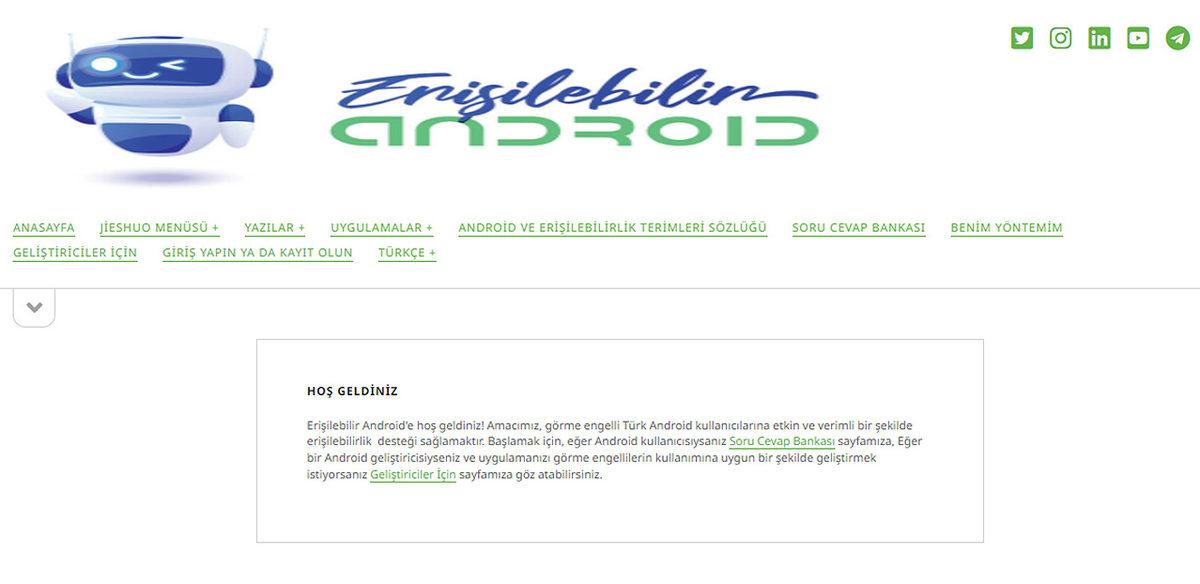 Görme Engelli Bir Ekip Tarafından Geliştirilen Hayat Kolaylaştırıcı Android Uygulaması