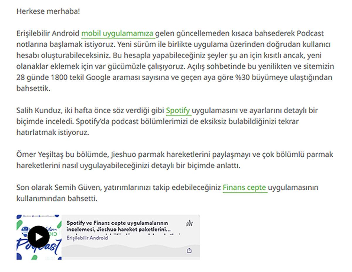 Görme Engelli Bir Ekip Tarafından Geliştirilen Hayat Kolaylaştırıcı Android Uygulaması