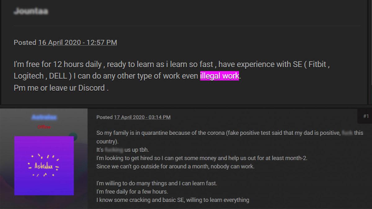 Pandemi Döneminde 200.000 Hacker İlanı Açıldı: İllegal İş Arayanların da Sayısı Arttı