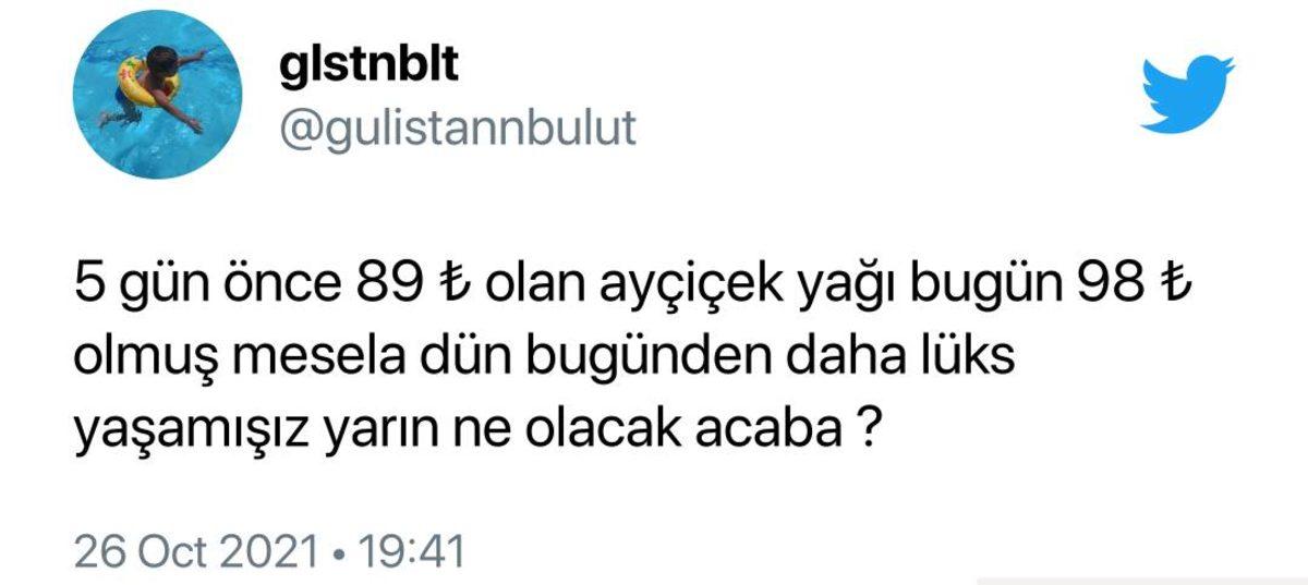 4,5 Litre Yağın Fiyatı 100 TL Oldu: Market Ürünlerine Gelen Zamlar Sosyal Medyanın Gündeminde